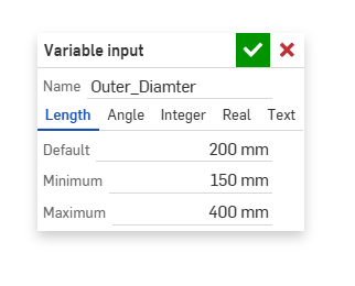 Variable Table Onshape Onshape Learning Center