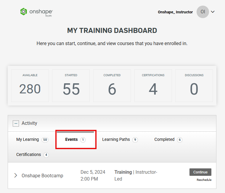 Onshape Learning Center