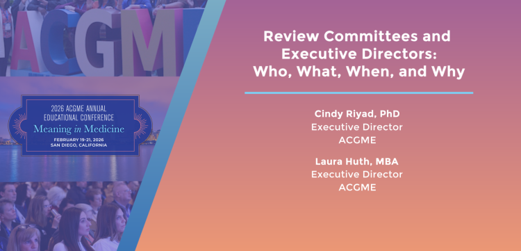 Learn at ACGME
