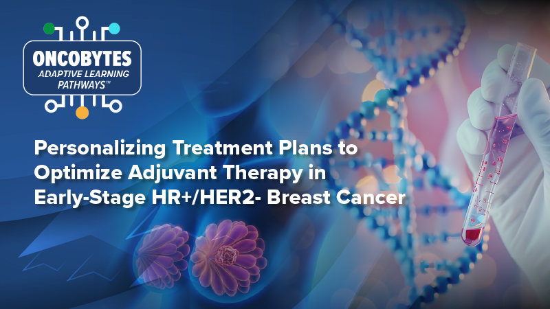 OncoBytes Adaptive Learning Pathways: Personalizing Treatment Plans to Optimize Adjuvant Therapy in Early-Stage HR+/HER2- Breast Cancer