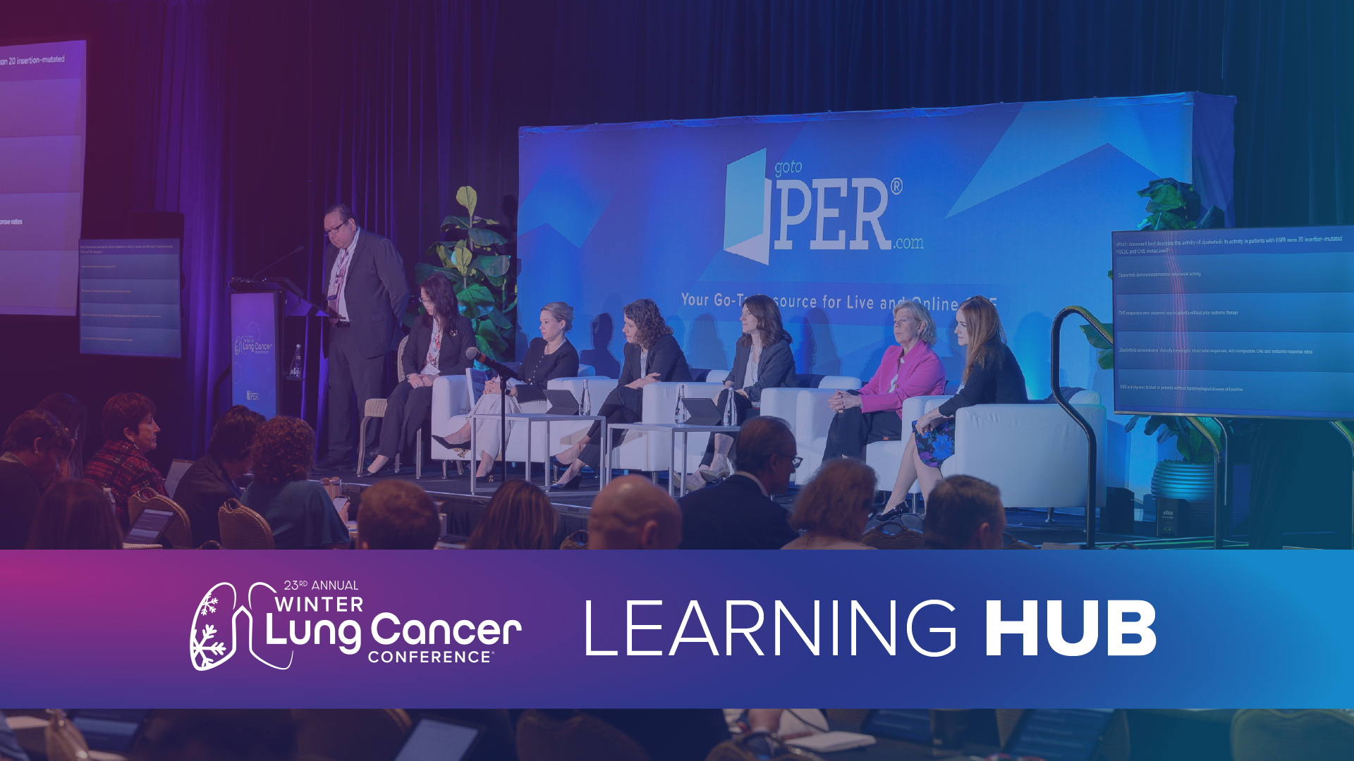 23rd Annual Winter Lung Cancer Conference  - Learning Hub