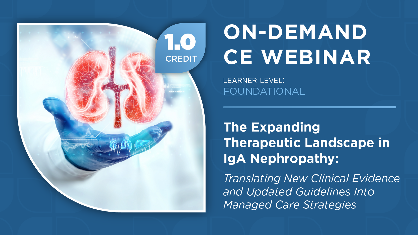 The Expanding Therapeutic Landscape in IgA Nephropathy: Translating New Clinical Evidence and Updated Guidelines Into Managed Care Strategies